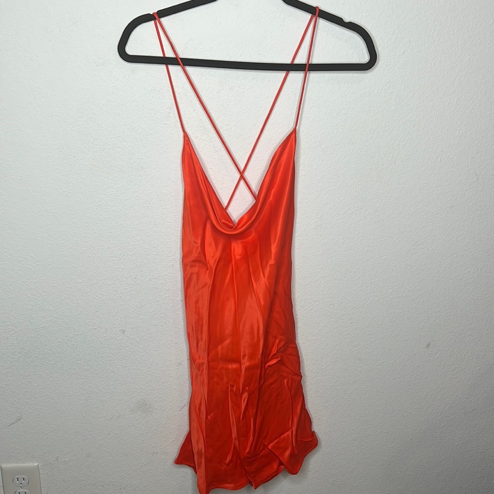 Zara Satin Slip Dress